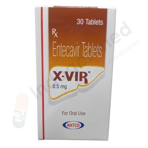 X-VIR 0.5mg Tablets